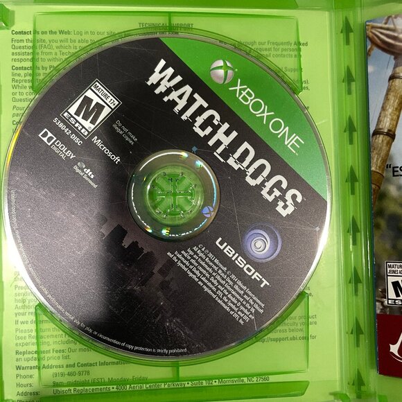 Watch Dogs (Microsoft Xbox One, 2014) Fast Shipping VG Condition - Picture 6 of 11